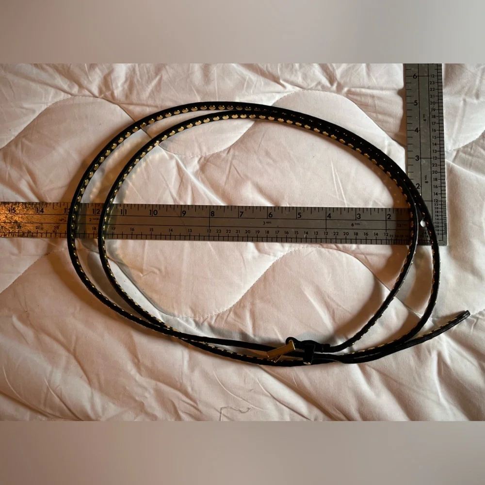Leather Double Wrap Belt - Picture 4 of 7